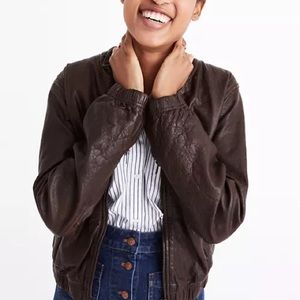Madewell Brown Leather Jacket